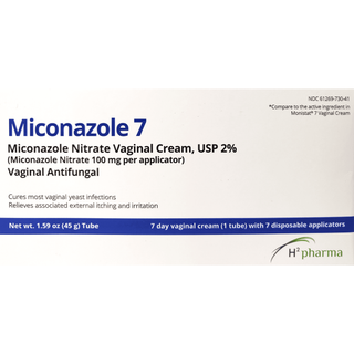 Miconazole 7 Cr 2%  45Gm W/Apl