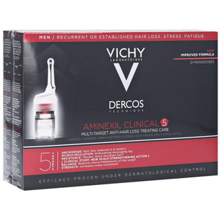 Vichy Dercos Aminexil Clinical 5 Men 21 Monodoses