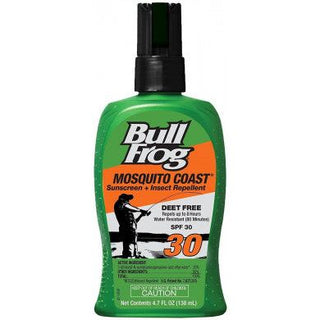 Bull Frog Mosquito Coast Sunscreen - SPF 30 With Insect Repellent Spray 4.7oz