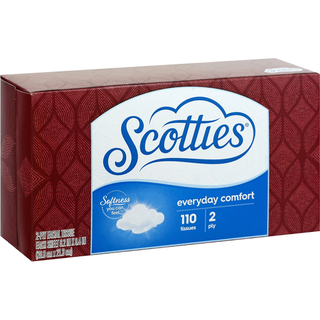 Scotties Facial Tissue, Everyday Comfort, 2 Ply