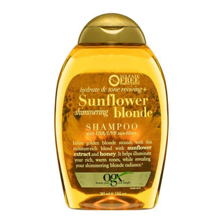 OGX Hydrate Sunflower Shimmering Blonde Shampoo 13 Oz
