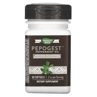 Nature's Way Pepogest Peppermint Oil 60 Softgels