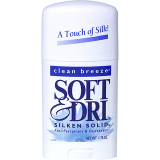 Soft & Dri Anti-Perspirant Deodorant, Silken Solid, Clean Breeze