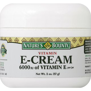 Nature's Bounty Vitamin E Cream 2 Oz