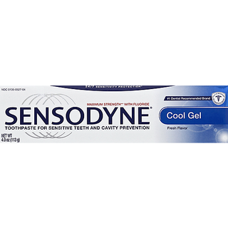 Sensodyne Maximum Strength Cool Gel Fresh Flavor Toothpaste 4 Oz. Box