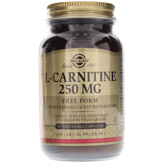 Solgar L-Carnitine 250 mg 90 vegetable Capsules