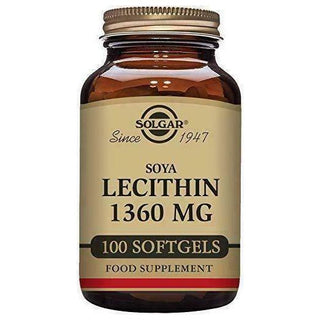 Solgar Lecithin Supplement 1360mg 100 Count