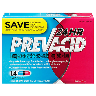 Prevacid Capsules 15 Mg 24 HR Acid Reducer