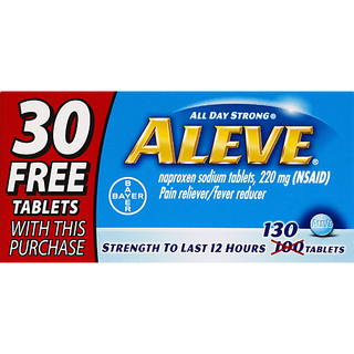 Aleve Pain Reliever/Fever Reducer, 220 Mg, Tablets