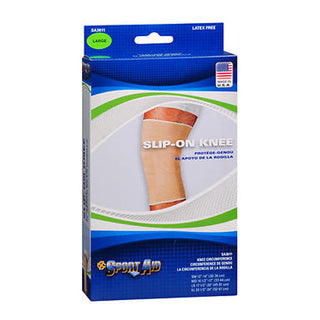 Sport Aid Slip-On Knee Wrap, Large Each