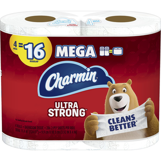 Charmin Bathroom Tissue, Mega Roll, Ultra Strong, 2-Ply