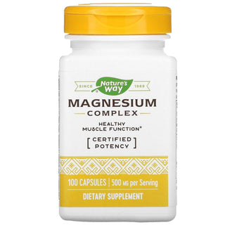 Nature's Way Magnesium Complex, 500 Mg, Capsules