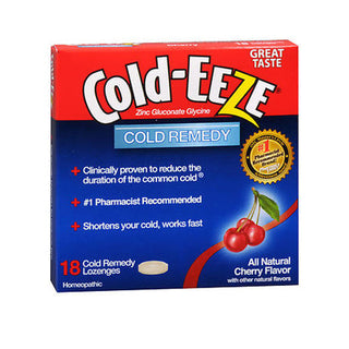 Cold-Eeze Remedy Lozenges - Natural Cherry Flavor