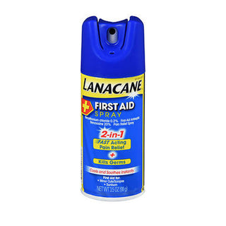 Lanacane Pain Relief Spray, First Aid 3.5 Oz