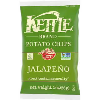 Kettle Brand Jalapeno Potato Chips 2 Oz Bag - 24ct Case