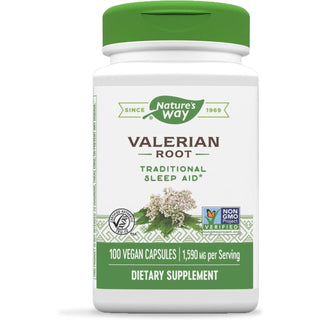 Nature's Way Valerian Root, 100 Vegan Capsules