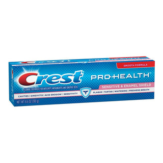 Crest Toothpaste, Fluoride, Sensitive & Enamel Shield 4.6 Oz