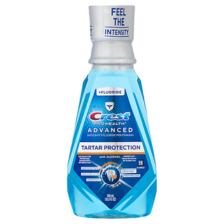 Crest Alcohol Advanced Anticavity Fluoride Mouthwash 16.9 Oz DISCONTINUED