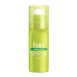 Ban Invisible Roll-On Antiperspirant Deodorant, Original Unscented, 1.5 Oz