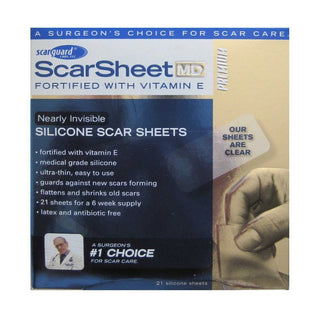 Scarguard  Md Silicone  Scarsheet 21Ct