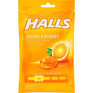 Halls Couth Suppressant/Oral Anesthetic
