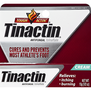 Tinactin Antifungal 1% Tolnaftate Cream 0.5 Oz. Box