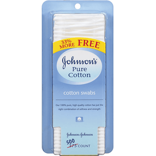 Johnson's Cotton Swabs, Pure Cotton