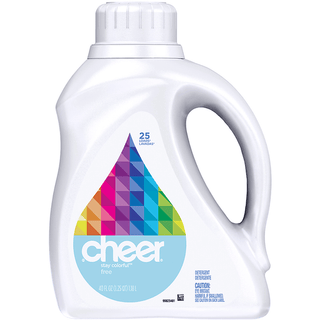 Cheer Stay Colorful Free Liquid Laundry Detergent 40 Fl. Oz. Jug
