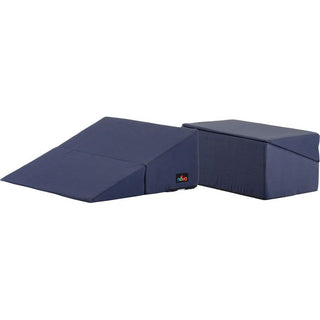 Nova Ortho Med 7.5" Folding Bed Wedge/Pillow Table BLUE