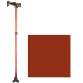 Nova Ortho Quad Tip Bronze Folding Cane