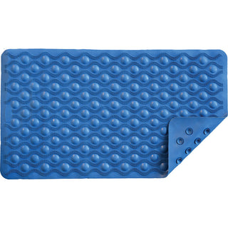 Nova Medical Products Rubber Bath Mat Blue