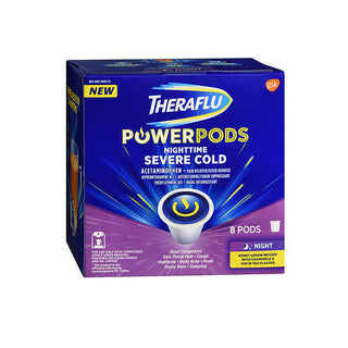 Theraflu Power Pods, Severe Cold, Nighttime, Pods ( Discontinued )