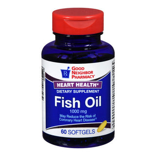 Good Neighbor Mega Omega-3 Fish Oil Supplement , 60 Softgels