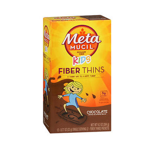 Meta Mucil Fiber Thins, Chocolate, Kids