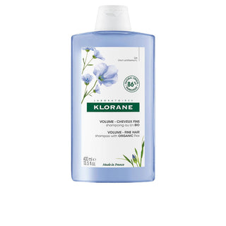 Klorane Volume - Fine Hair Shampoo With Organic Flax 400ml