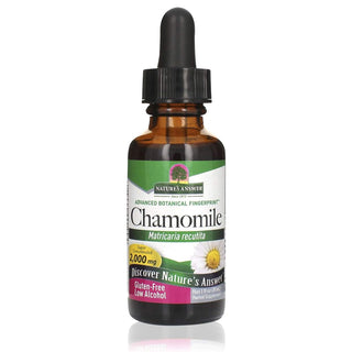 Nature's Answer Chamomile Flowers Alcohol Free Extract 1 Oz