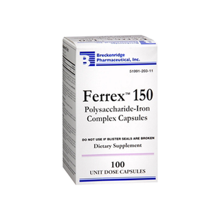 Breckenridge Ferrex 150 Cápsulas De