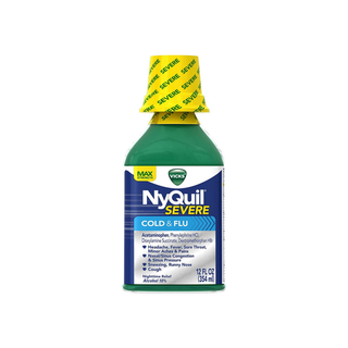 Vicks NyQuil Severe Cold & Flu  12 Fl Oz