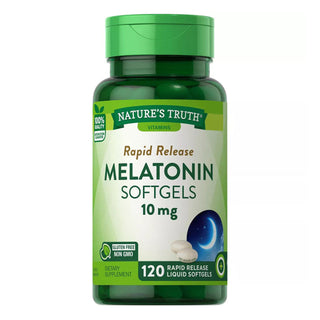 Nature's Truth Melatonin, Rapid Release, 10 Mg, Softgels