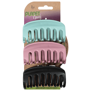 Goody Refresh Round Hair Clip Bright - 3ct