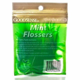 Good Sense Flossers, With Pick, Mint