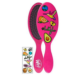 Wet Brush With Decals, Healthy Hair Pink