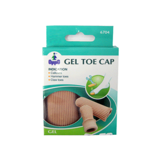 Oppo Gel Toe And Finger Cap, Size : Medium, Model No : 6704 - 2 / Pack