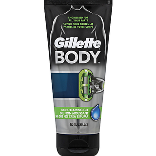 Gillette Body Non Foaming Shave Gel For Men, 5.9 Fluid Ounce