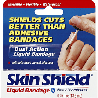 Skin Shield Liquid Bandage, Dual Action 0.45 Oz