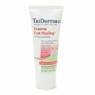 Triderma Eczema Fast Healing Cream, Medical Strength, 2.2 Oz