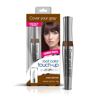 ブランド Cover Your Gray Waterproof Root Touch-Up Dark Brown 0.53 Ounce