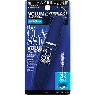 Maybelline Volum' Express Waterproof Mascara Very Black 0.34 Oz