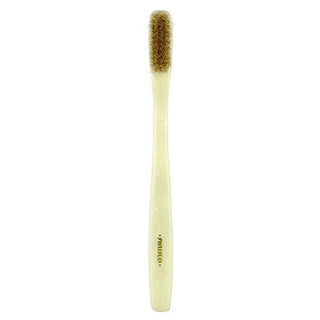 Swissco White Horn Soft Natural Bristle Toothbrush By