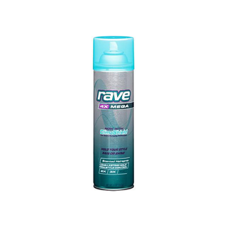 Rave 4x Mega Altitude Super Hold Hairpsray, 11 oz - Unscented Aerosol
